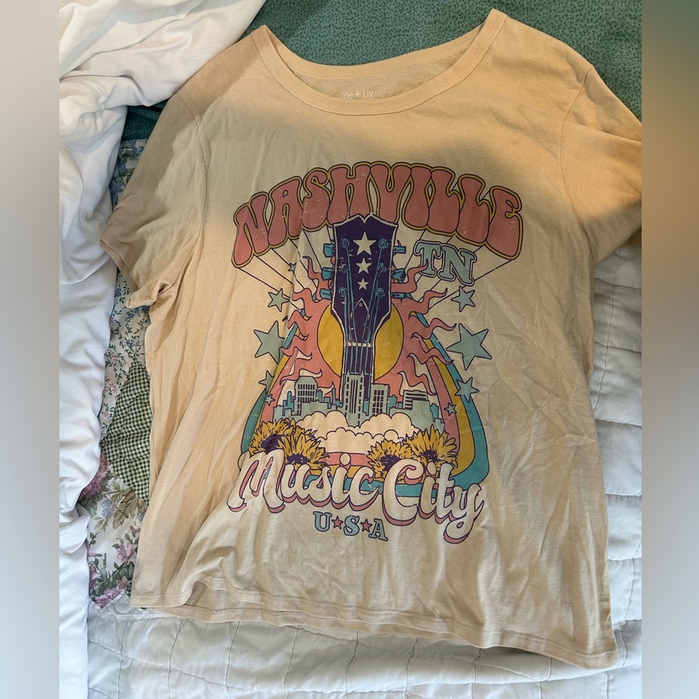 ZOE + LIV preppy t-shirt